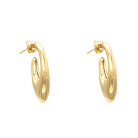 Gold Filled Teardrop Dangle Earrings