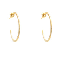 Gold Filled Thin Hoop Earrings