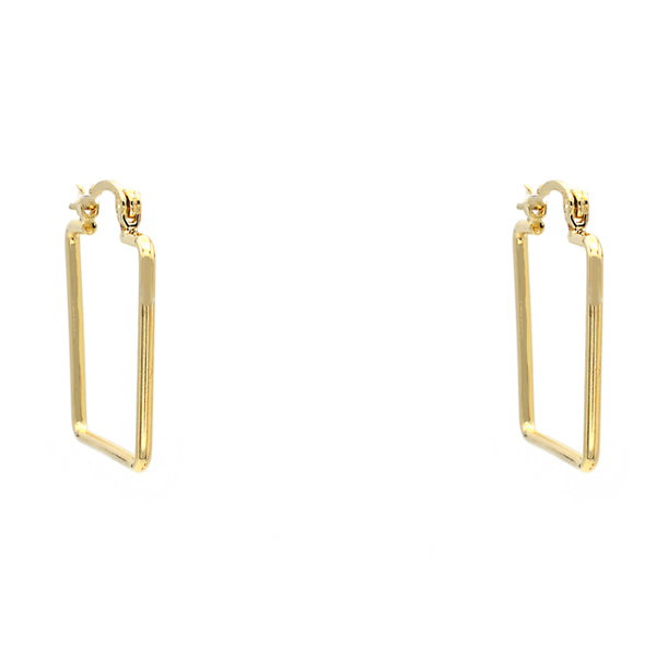 Gold Filled Square Hoop Earrings