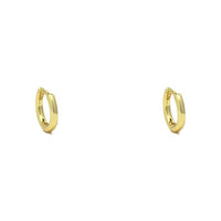 Gold Huggie Hoop Earring