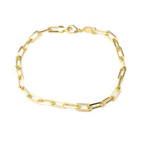 gold filled chain bracelet 