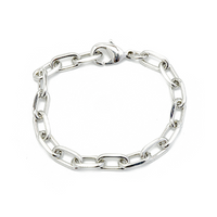 Silver Chain Linked Bracelet