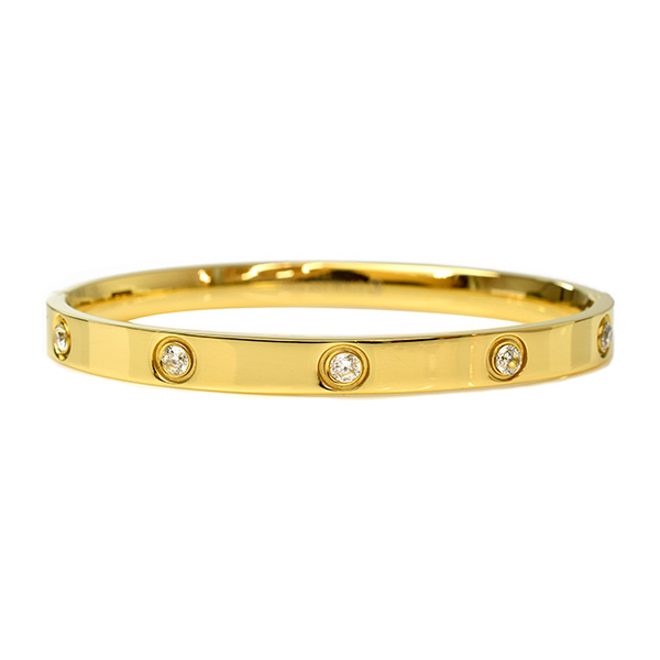 gold stainless steel bracelet 