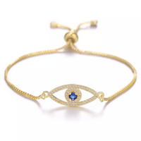 gold evil eye bracelet 